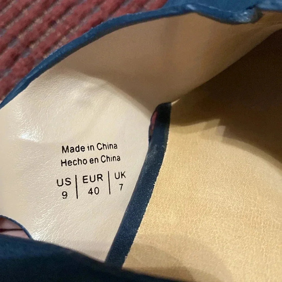 ***NWOT*** MARKET & SPRUCE GABRIEL SUEDE SLINGBACK HEELS SIZE 9 - Picture 9 of 13